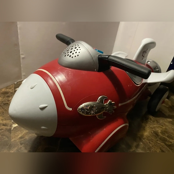 radio flyers Toys Radio Flyer Retro Rocket Ride On Kids Toy Car